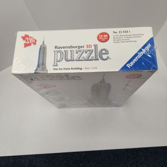 NEW Ravensburger 3D Jigsaw Puzzle Empire State Building 216 Pieces - Picture 8 of 8